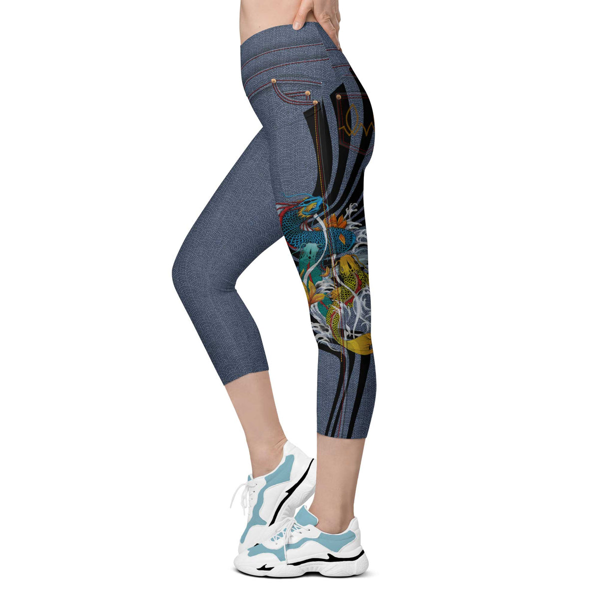 Dragon's Gate Capris w/Pockets