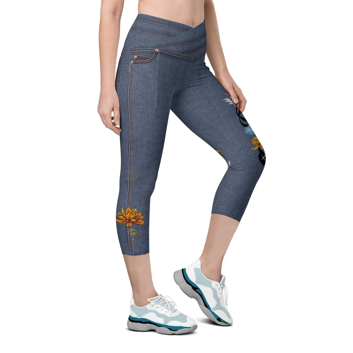Dragon's Gate Capris w/Pockets