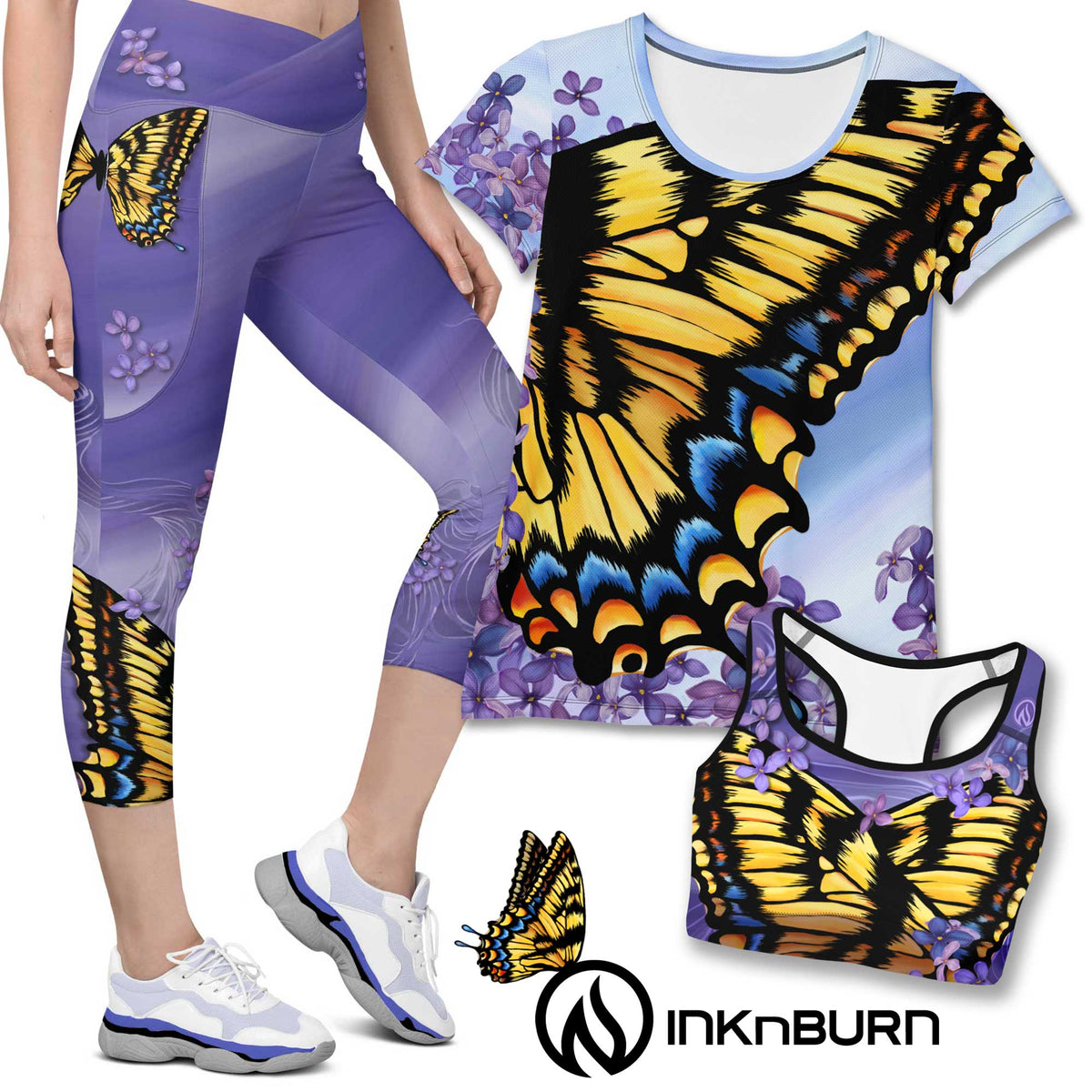 Flutter Sports Bra (w/Pads)