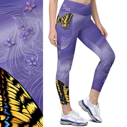Flutter Tights w/Pockets