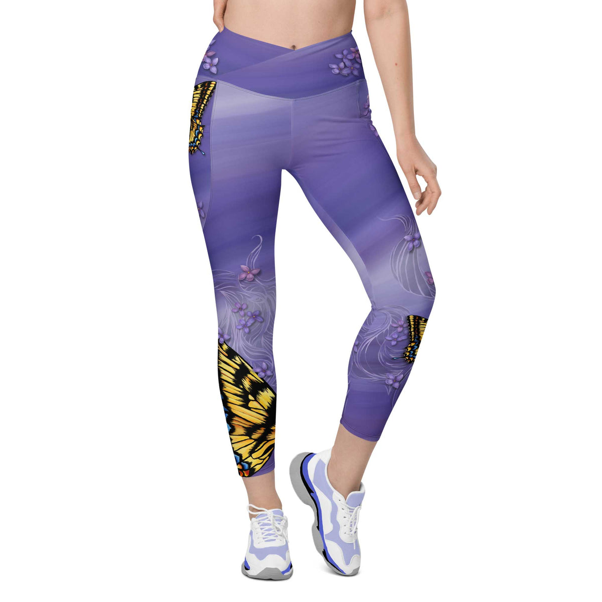 Flutter Tights w/Pockets
