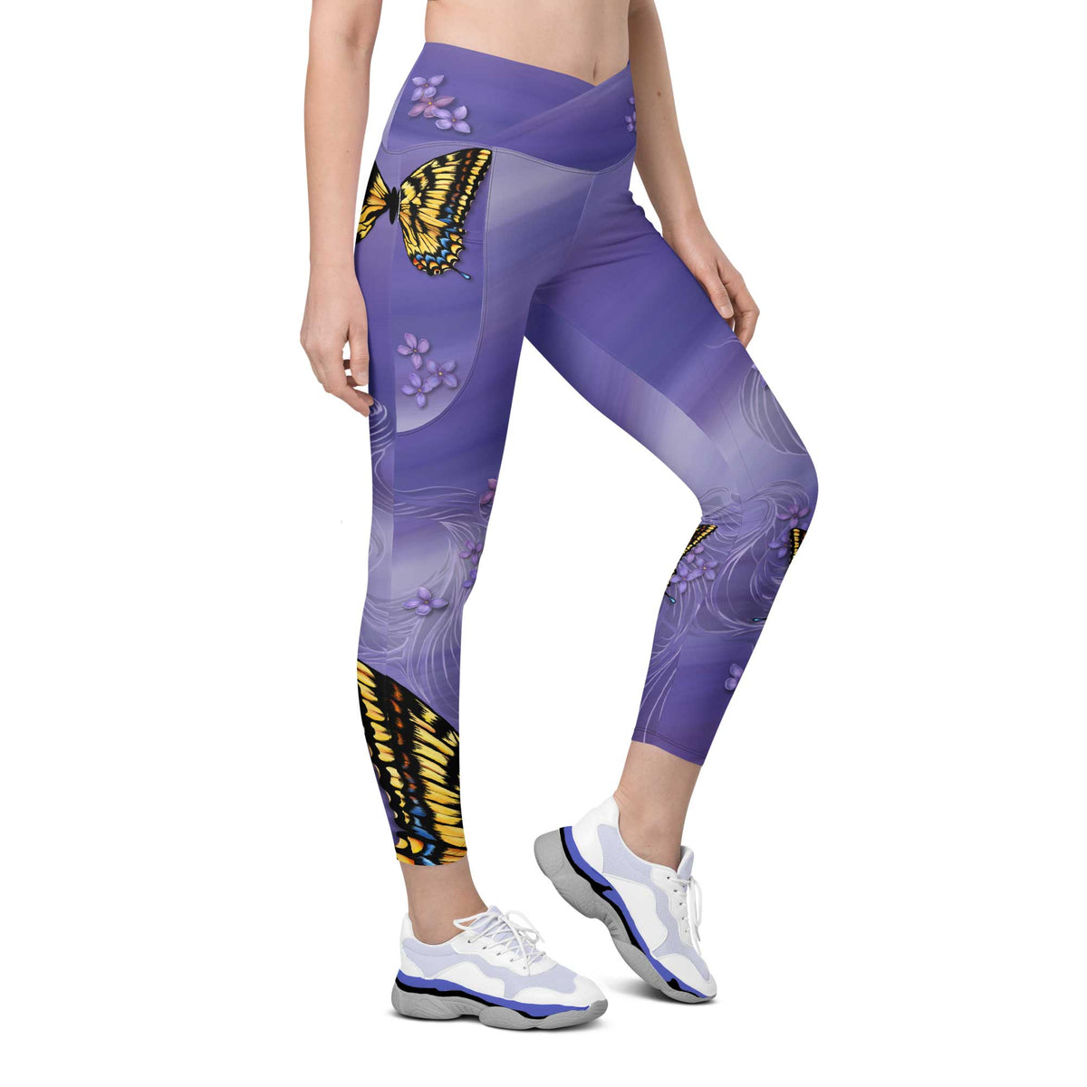Flutter Tights w/Pockets