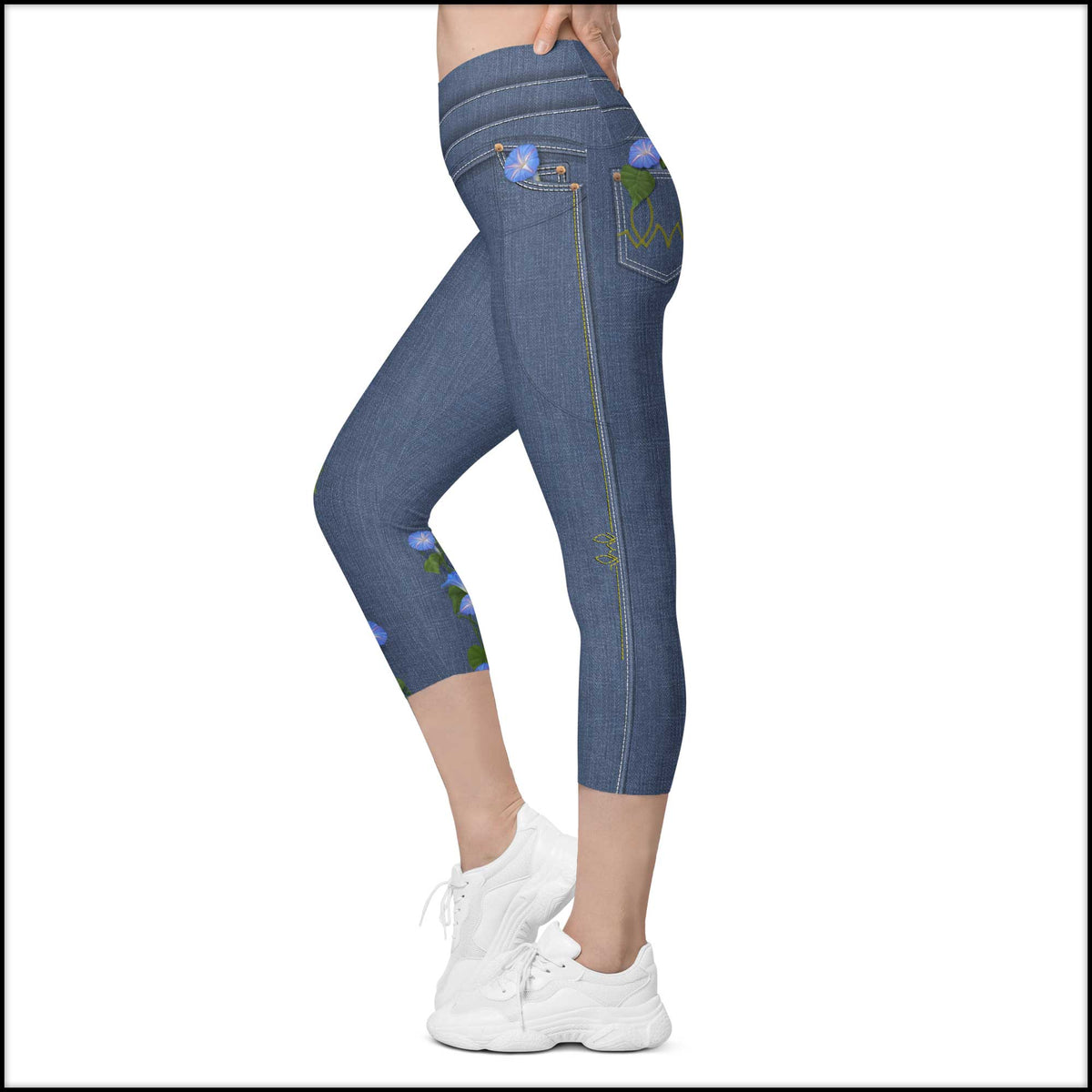 Morning Glory Capris w/Pockets