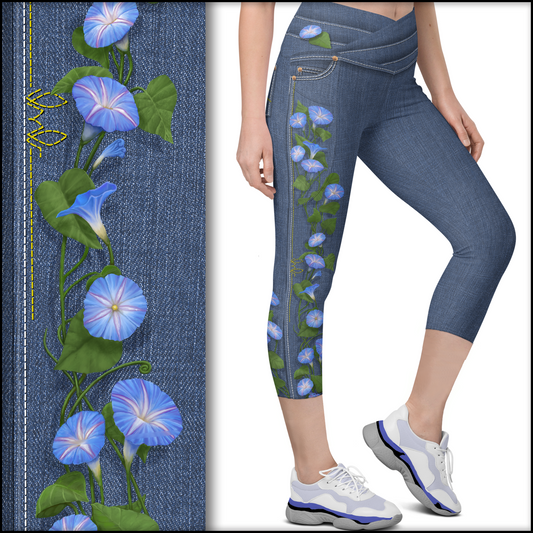 Morning Glory Capris w/Pockets