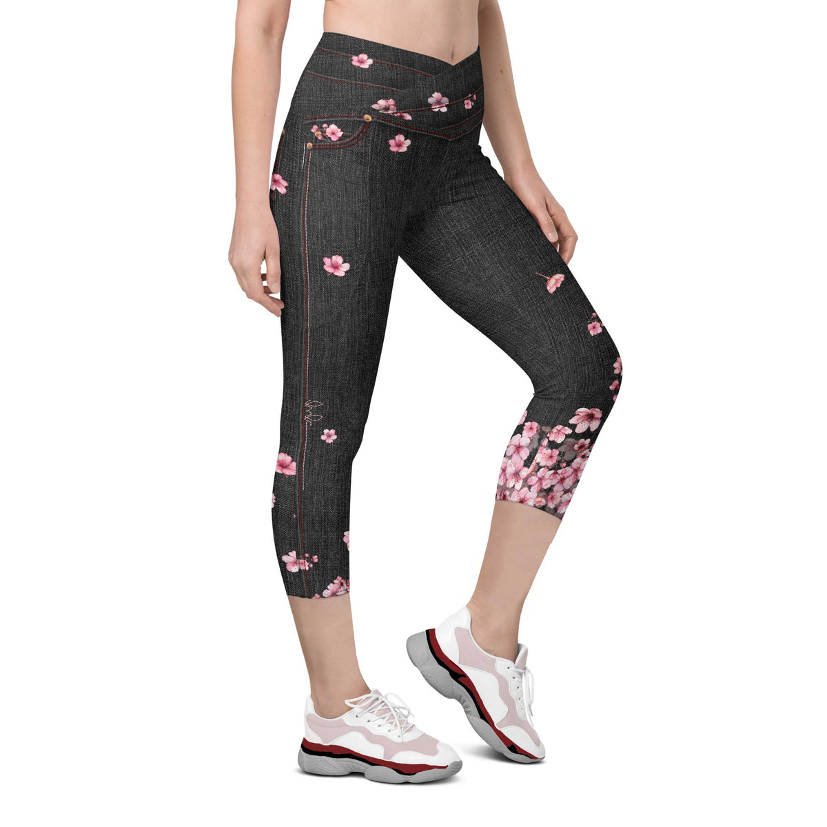 Sakura Capris w/Pockets