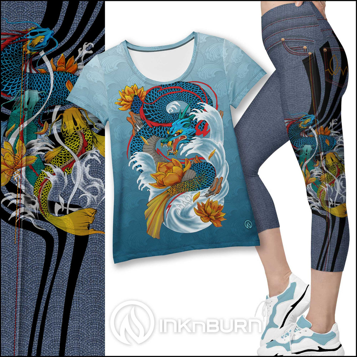 Dragon's Gate Capris w/Pockets