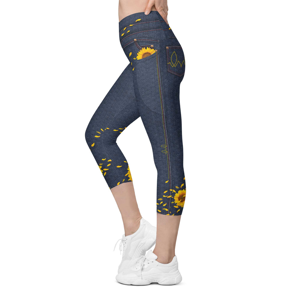 Sunflower Capris w/Pockets
