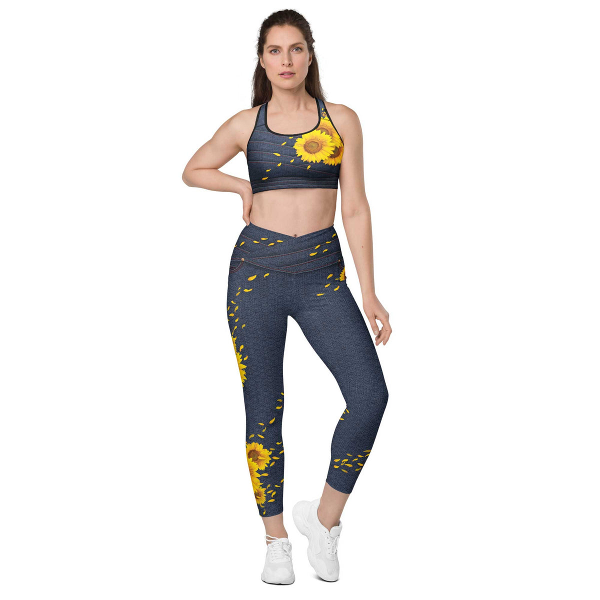 Sunflower Tights w/Pockets