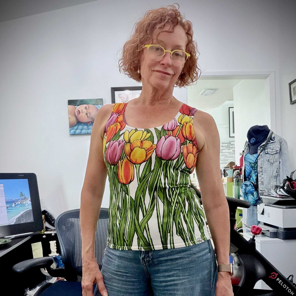 Tulip Cotton Tank