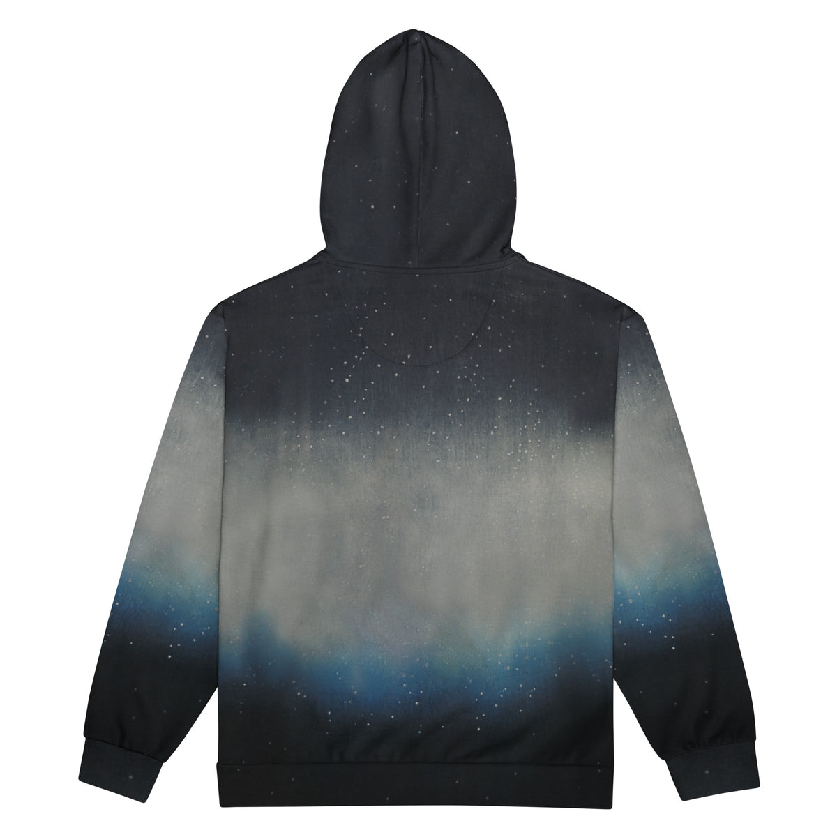 Egrets in Snow Unisex Zip Hoodie