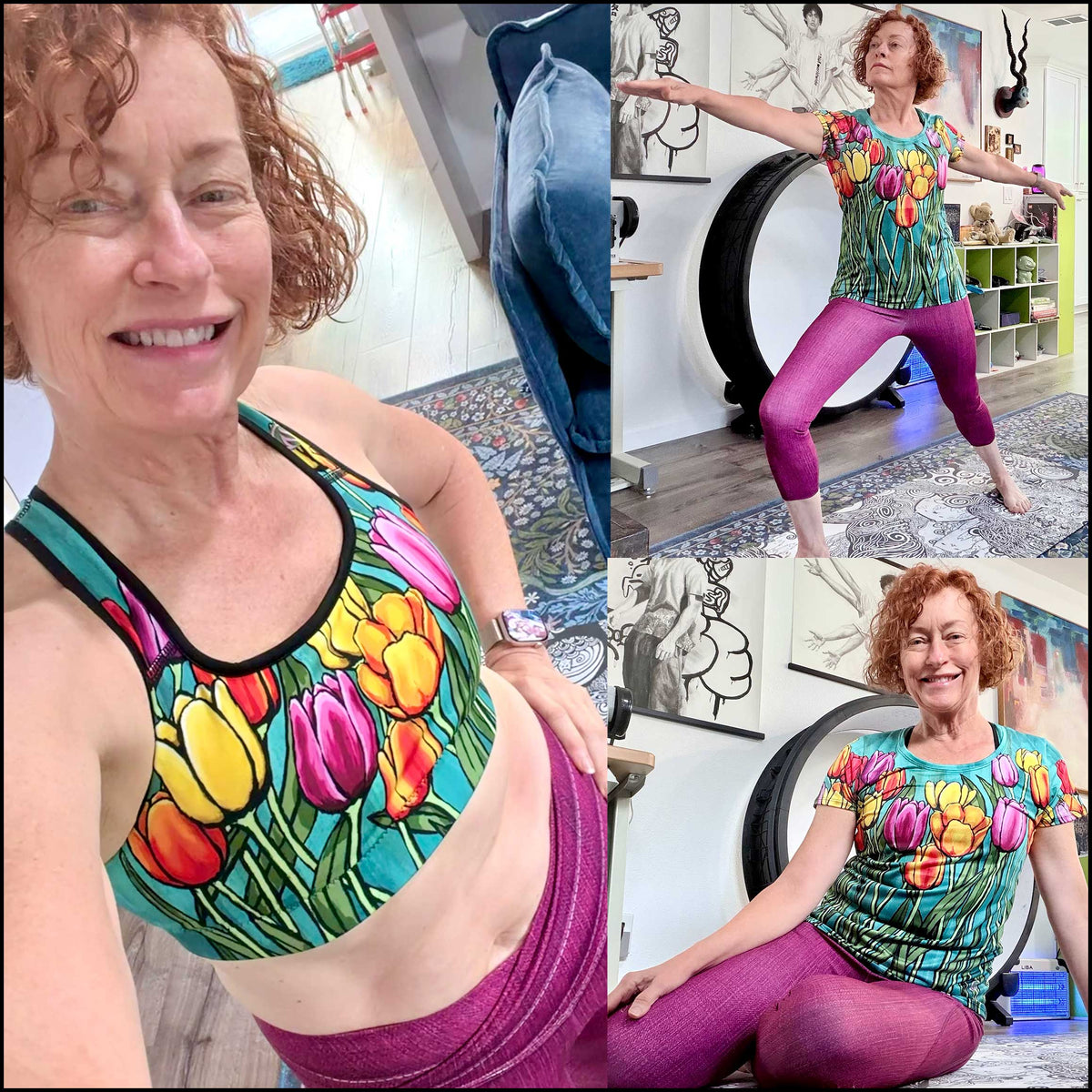Tulip Scoop Neck Tech