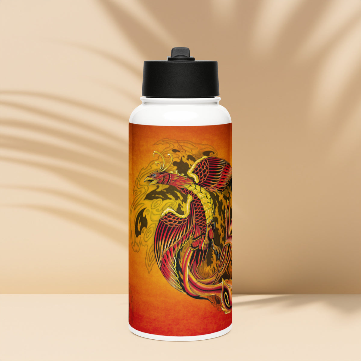 Phoenix 32oz Stainless Steel Water Bottle with Straw Lid