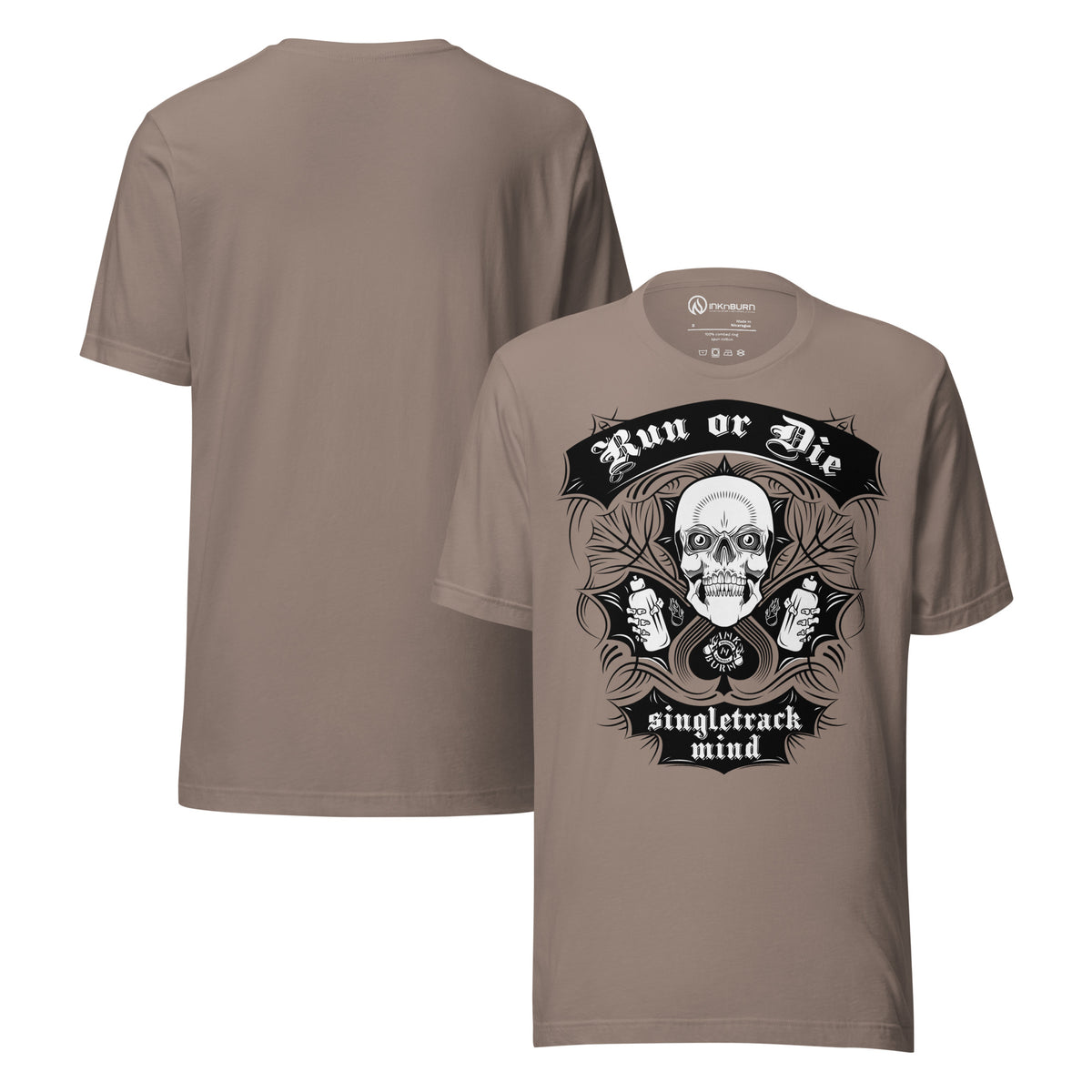 Run or Die Unisex Cotton T-Shirt for Runners