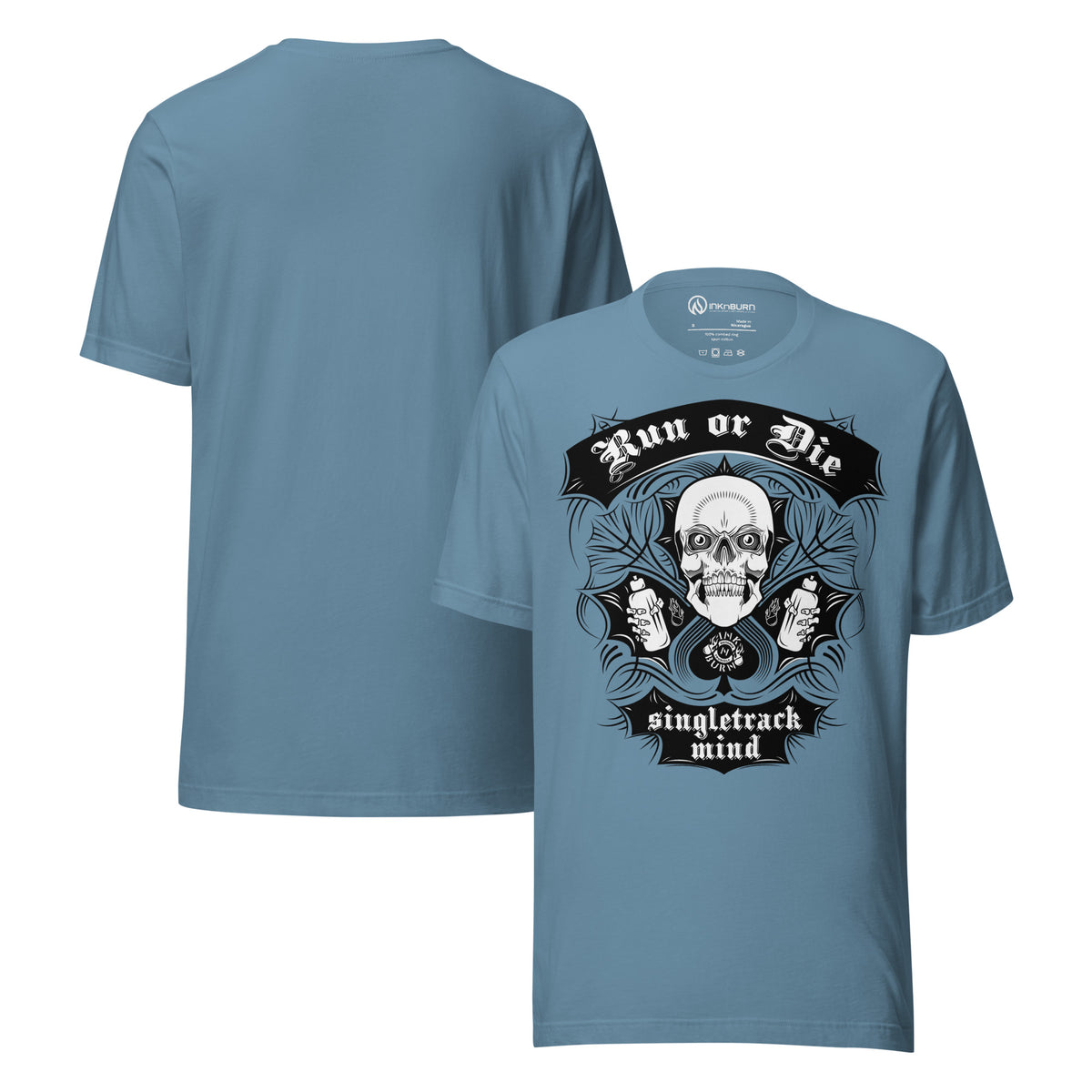 Run or Die Unisex Cotton T-Shirt for Runners